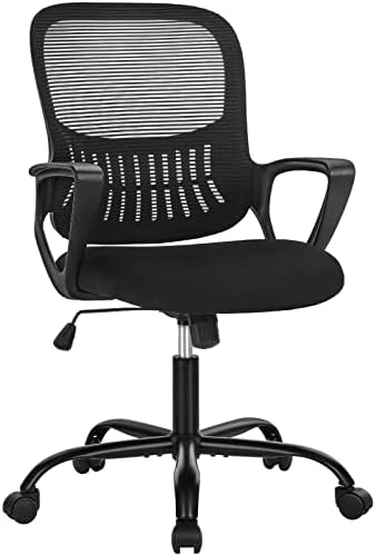 DUMOS Office Chair, Ergonomic Mesh Home Desk Chair, Lumbar Support