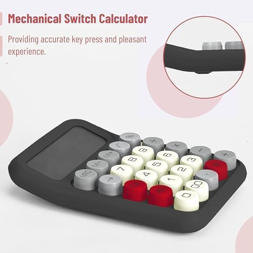 Mr. Pen- Mechanical Switch Calculator, 12 Digit Large LCD Display