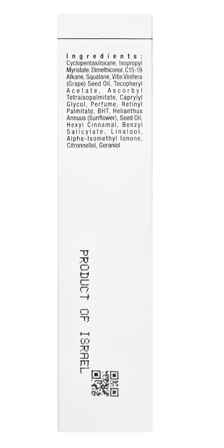 Cristina Nutrient Bio Satin Face Serum - 30 ml - Squalane, Vitamin A and Vitamin C Serum for Face for Even, Radiant Glow and Firmer Complexion - For Dry, Normal and Sensitive Skin