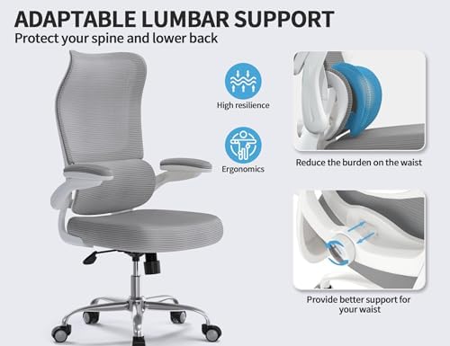 TRALT Office Chair Ergonomic Desk Chair - Gaming Chair with Lumbar Support