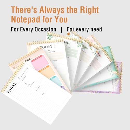 Forvencer To Do List Notepad with 52 Sheets (6.5 x9.8),To Do List Notebook