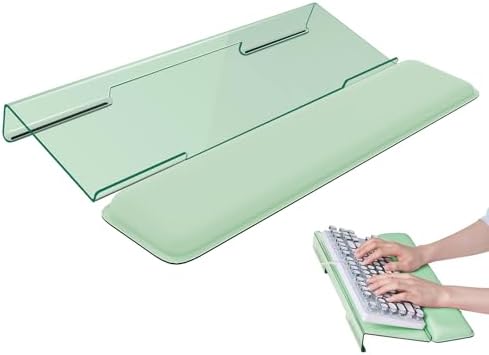 Laborio Computer Keyboard Wrist Rest, Keyboard Riser Stand for Desktop