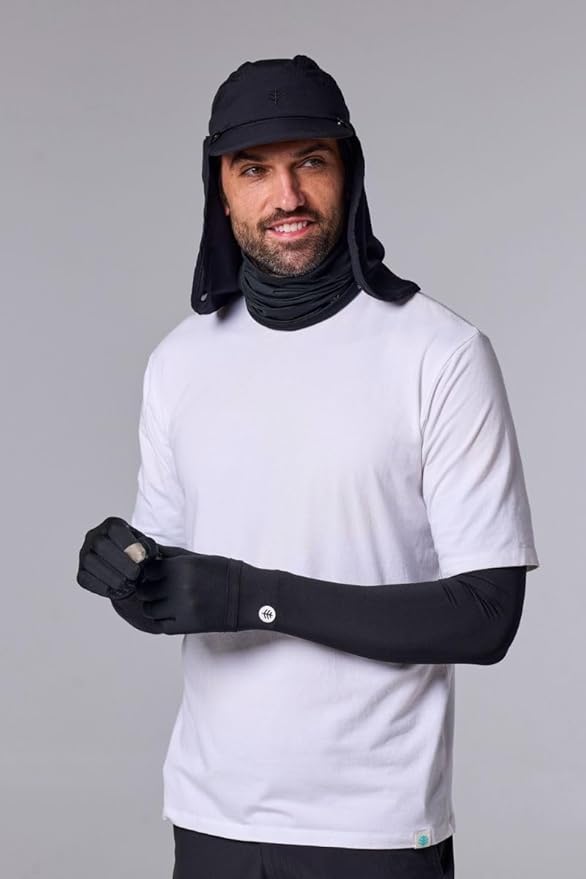 Coolibar Full Finger UV Sun Gloves - UPF 50+ Sun Protection - Gannett