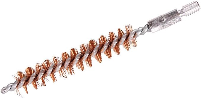 Birchwood Casey Bronze Bristles Bore Brush | Durable Versatile Gun Maintenance Cleaning Scrubbing Tool | Fits 40/41 / 10 Mm Gun