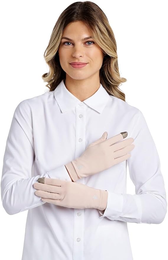Coolibar Full Finger UV Sun Gloves - UPF 50+ Sun Protection - Gannett