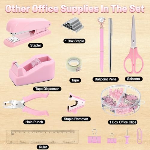 13-in-1 Office Desk Organizer Set for Back to School Supplies Accessories