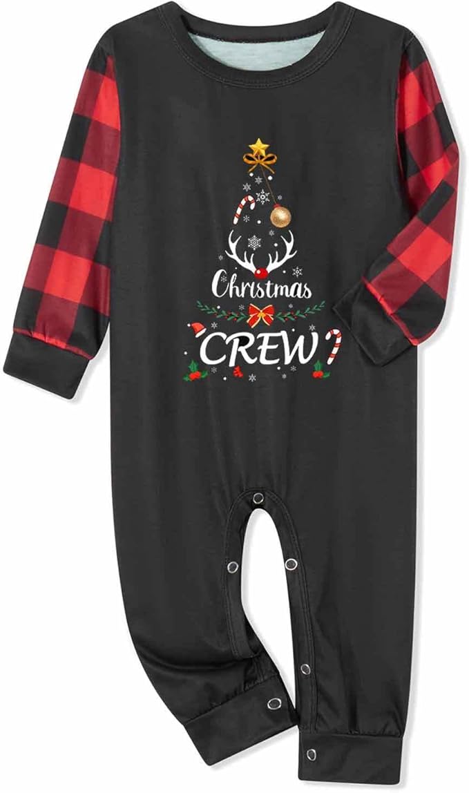 Christmas Family Pajamas Matching Sets, Matching Christmas Pjs For Family and Dog, Holidays Jammies Family Pjs Set