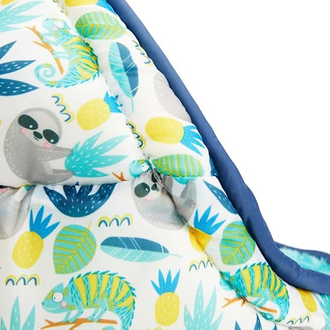 EveryYay by Petco Snooze Fest Jungle-Print Cuddle Cup Ferret Bed 11" L X 8.5" W X 9" H