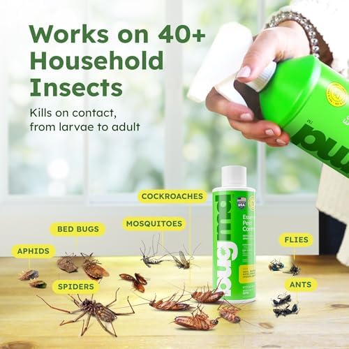 BugMD Bed Bug Spray, Roach and Ant Killer - Pet Safe (64 oz Kit)