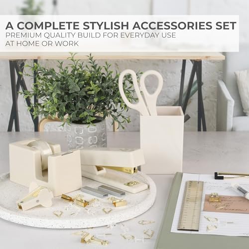Aesthetic Desk Accessories Set for Women - A Complete Office Organizer Set