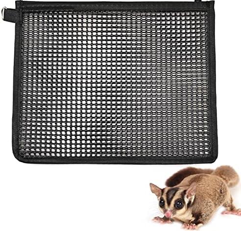 Sugar Glider Nail Trimmer Nails Trimming Pouch Mesh Trim Bag for Guinea Pig Rat Ferrets Small Pets