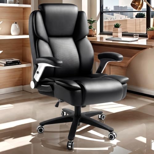 500LBS Big and Tall Office Chair,Heavy Duty Office Chair for Heavy People