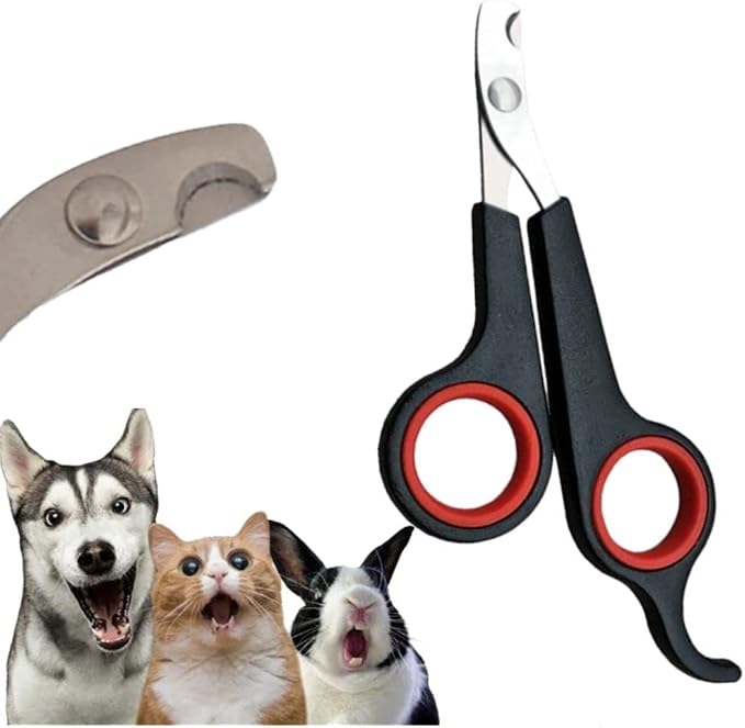 Pet Nail Clippers for Small Animals - Best Cat Nail Clippers & Claw Trimmer for Home Grooming Kit - Professional Grooming Tool for Tiny Dog Cat Bunny Rabbit Bird Puppy Kitten Ferret