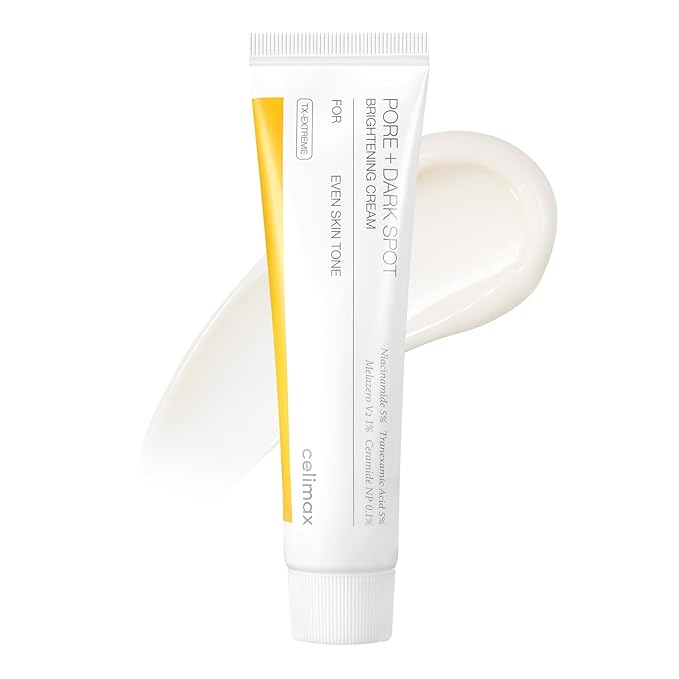 celimax Pore+Dark Spot Brightening Cream | with Niacinamide, Tranexamic Acid, TXA Cream, Pore Minimizer, Non-Irritating, Hydrating, For Sensitive Skin, 35ml
