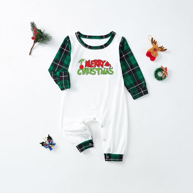 TEERAPHIQUE Christmas Pajamas for Family,Family Holiday Pajamas Matching Sets,Xmas Jammies for Couples