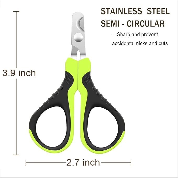 VICTHY Pet Nail Clippers for Small Animals, Dog/Cat Nail Clippers Claw Toenail Trimmer, Professional Home Grooming Tool for Cat/Dog/Kitten/Puppy/Bunny/Rabbit/Bird/Ferret