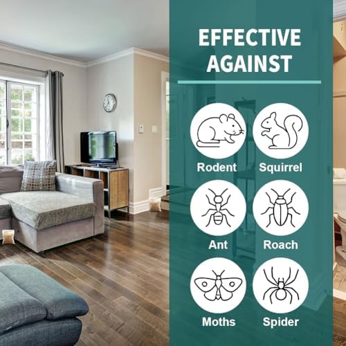 Pest, Spider Away Repellent, Easy to Use, 5P