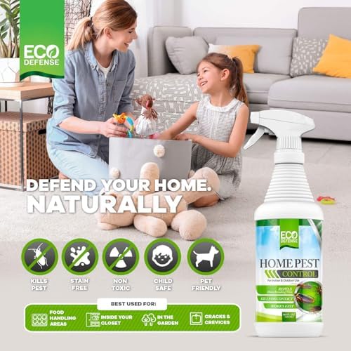 Pest Control Spray for Home, Indoor Insect Killer for Ants and Roaches