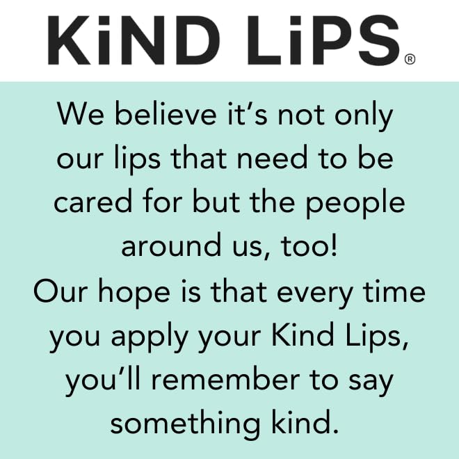 Kind Lips USDA Organic Lip Balm Unscented 3 Pack – 100% Natural, Moisturizing Lip Care with Beeswax. Hydrates & Nourishes Dry, Chapped Lips. Cruelty-Free, Eco-Friendly, and Non-Toxic. Unflavored