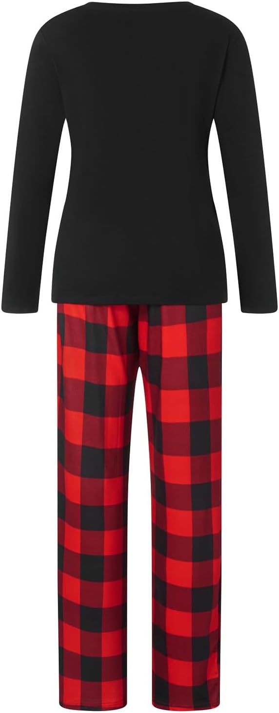 WephuPSho Christmas Family Matching Pajamas, Festive Xmas Jammies Sets for the Whole Family, Holiday Pjs Christmas