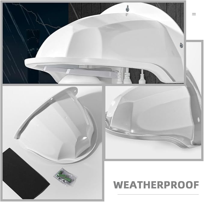 4pcs Universal Sun Rain Shade Cover,Sun Rain Shade Cover Shield,Security Sun Rain Shade,Outdoor Security Cover for Outdoor
