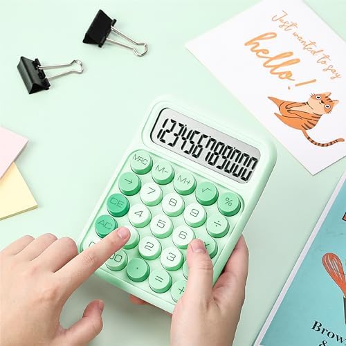 Mr. Pen- Mechanical Switch Calculator, 12 Digit Large LCD Display
