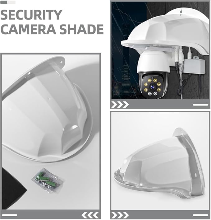 4pcs Universal Sun Rain Shade Cover,Sun Rain Shade Cover Shield,Security Sun Rain Shade,Outdoor Security Cover for Outdoor