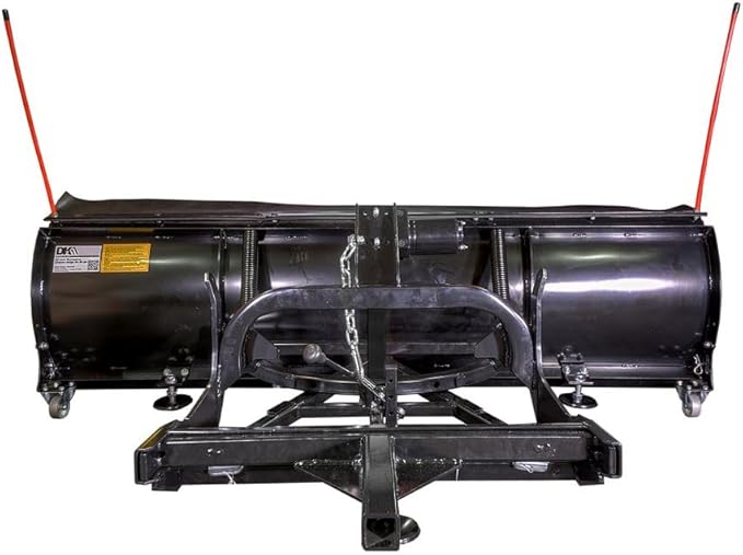 DK2 Universal 84-Inch x 22-Inch Hitch-Mounted Winch-Driven Snowplow Kit