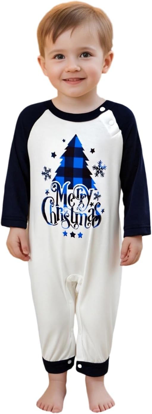 Christmas Family Pajamas Matching Sets, Matching Christmas Pjs For Family and Dog, Holidays Jammies Family Pjs Set