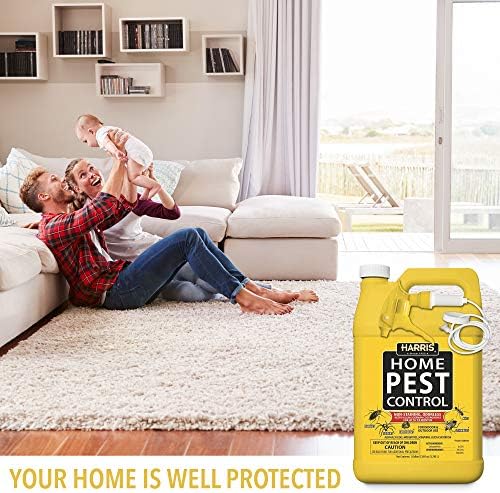 Harris Home Insect Killer, Liquid Gallon Spray with Odorless and Non Staining Residual Formula - Kills Stinkbugs, Ants, Roaches, Spiders, Fleas, Mosquitos, Moths, Scorpions, Flies and Silverfish