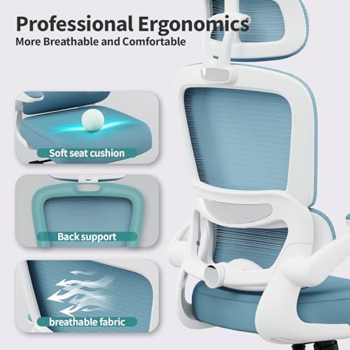 TRALT Office Chair Ergonomic Desk Chair - Gaming Chair with Lumbar Support