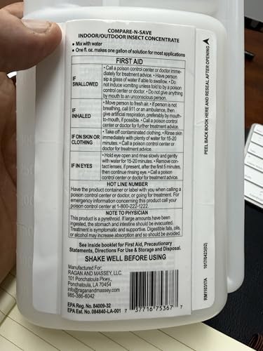 Compare-N-Save Concentrate Indoor and Outdoor Insect Control, 16-Ounce
