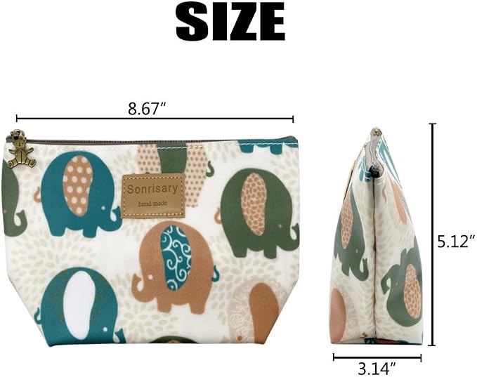 Hunger Elephants Dream Make-Up Cosmetic Bag Carry Case, 14 Patterns (P1141701)