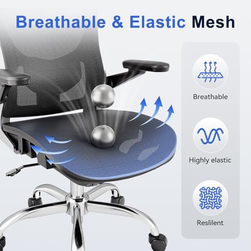 marrap Ergonomic Office Chair, Adjustable Lumbar Support