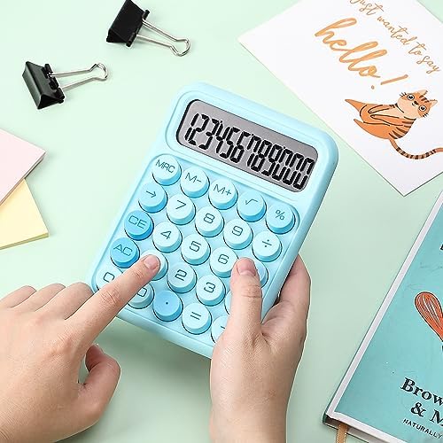 Mr. Pen- Mechanical Switch Calculator, 12 Digit Large LCD Display