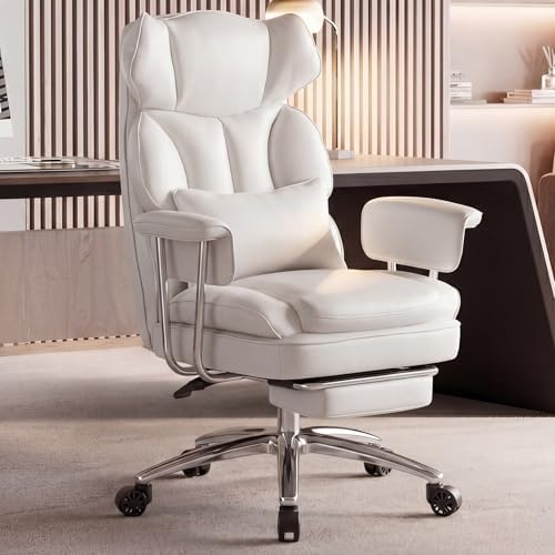DUMOS Ergonomic Home Office Desk Chair, Executive Chair, PU Leather
