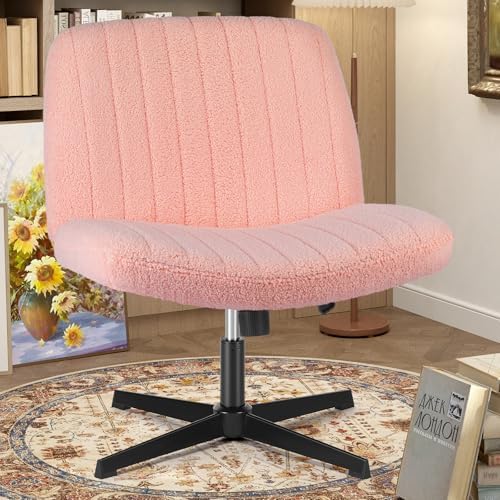 OLIXIS Criss Cross Chair, Vanity Chair, Home Office Desk
