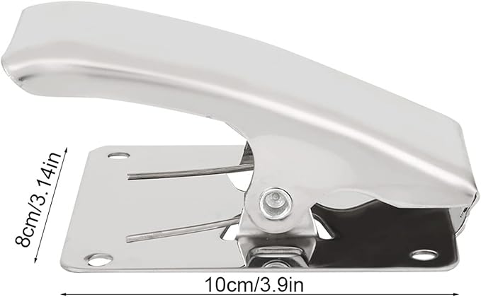 Fish Clamp, Stainless Steel with 6 Screws Fillet Tool for Cleaning Tables Bait Boards Fishing Reels Maintenance for Anglers and Outdoor Cleaning Scenarios