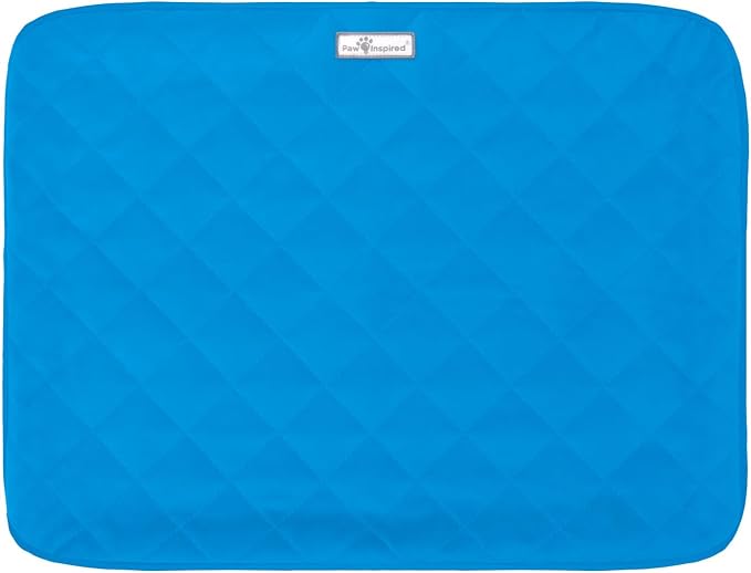 Paw Inspired Fitted Fleece Shelf Liner for Critter Nation Cage, Blue | Cover for Ferret Nation/Critter Nation Cage Shelves, For Ferrets, Rats, Chinchillas, Hedgehogs, Small Animals, Pets