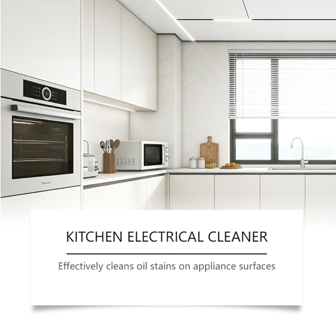 Electrolyzed Ion Kitchen Cleaner Spray, Cleanse Kitchen Appliance Cleaner, Multi-purpose Household and Kitchen Cleaning Spray, Multi-purpose Cleaner for Oven, Stove, Range Hood & Appliances (3)