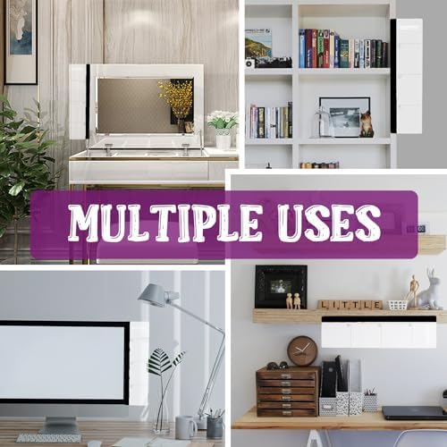 Office Supplies for Women Men 2pcs Monitor Memo Board with Functional Areas