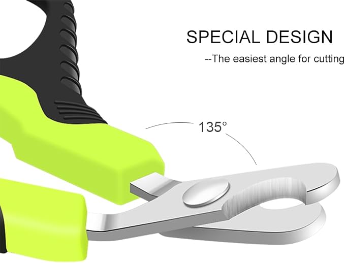 VICTHY Pet Nail Clippers for Small Animals, Dog/Cat Nail Clippers Claw Toenail Trimmer, Professional Home Grooming Tool for Cat/Dog/Kitten/Puppy/Bunny/Rabbit/Bird/Ferret