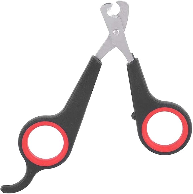 Tiiyee Cat Nail Clipper, Pet Nail Trimmers Bird Claw Scissors Stainless Steel Parrot Cage Essential Grooming Tool for Small Animals Ferrets Bunny Kitten Hamsters Rabbit Puppy Precision Sharp Cut