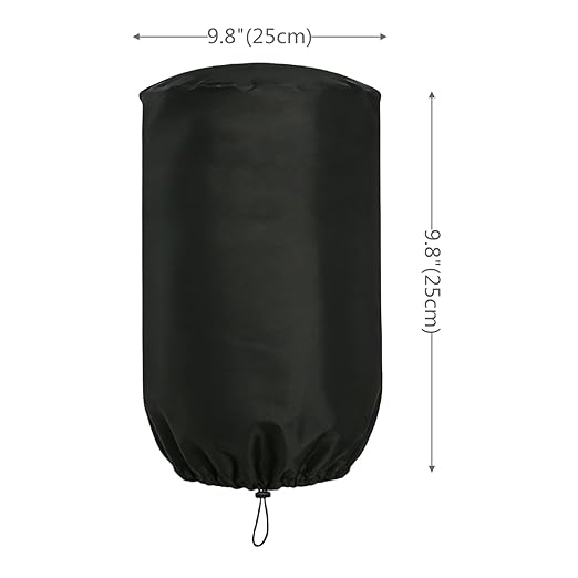 AF-WAN All-Weather Protective Cover for Outdoor Power Stake Timer Power Strip, Waterproof Windproof Dustproof 210T Nylon, Compatible with 6-10 Grounded Outlets