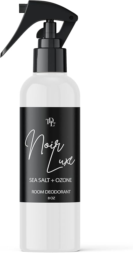 Home "NOIR LUXE" Room Deodorant |Non Aerosol Aromatic Mist | Plant Based Formula | Safe Odor Eliminator Freshener for Fabric/Linen, Furniture, or Air | 5.0 oz