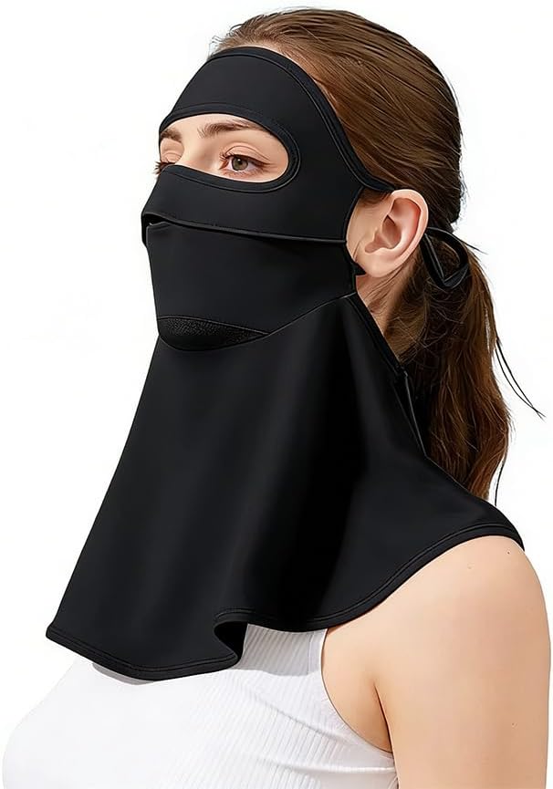 Face Cover for Sun Protection UPF 50+ UV Neck Protection UV Face Mask Covering Eye