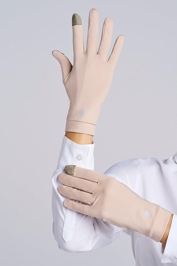 Coolibar Full Finger UV Sun Gloves - UPF 50+ Sun Protection - Gannett