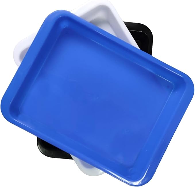 TEYOUYI Hedgehog Litter Box, 3 Pcs Hedgehog Litter Boxes Tray, Plastic Pet Toilet, Small Animal Litter Tray Corner for Guinea Pig Hamster Pig Rabbit Pee (3 Color)