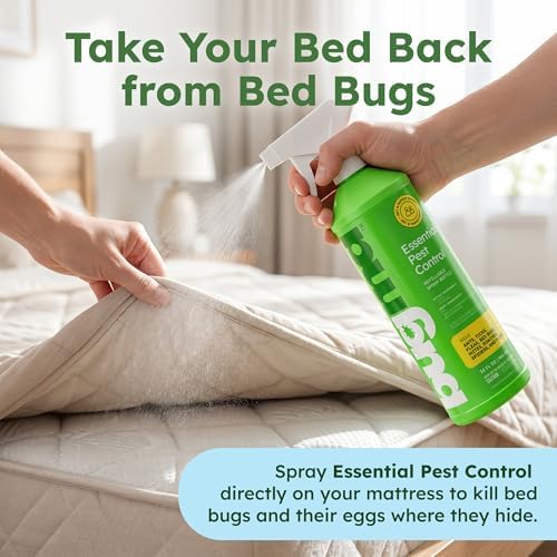 BugMD Bed Bug Spray, Roach and Ant Killer - Pet Safe (64 oz Kit)
