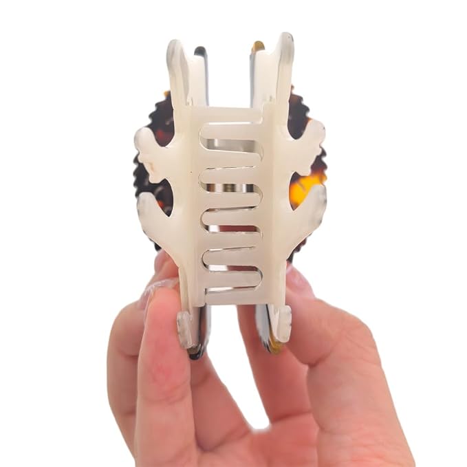 Autumn Hedgehog Shape Hair Claw Clip Glow in the Dark Animal Non-Slip Hair Accessories for Thin Medium Hair Women Girls